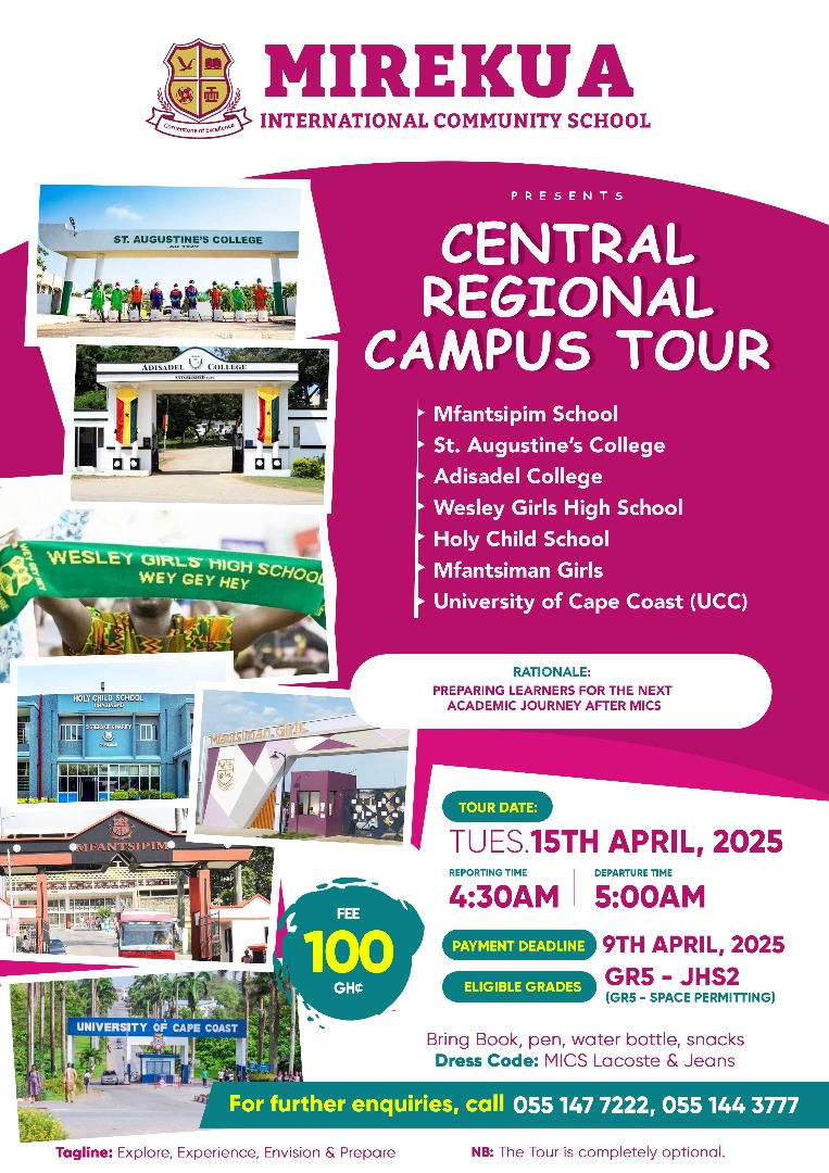 Central Regional Campus Tour Flyer